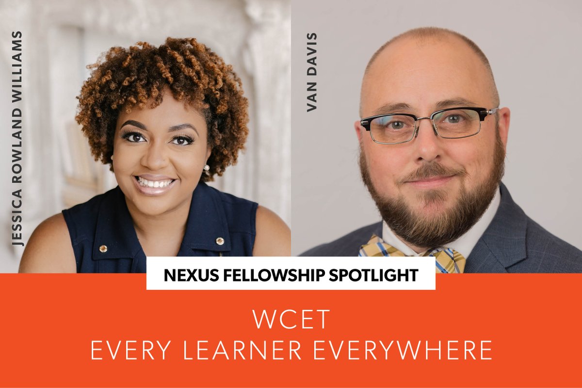 Every Learner Everywhere Network (@everylearnernet) on Twitter photo Congratulations to Every Learner Director, <a href="/DrJessWilliams/">Jessica R. Williams, Ph.D</a> and Service Design and Strategy Officer, <a href="/historydoc/">Van L Davis</a> for being named 2022-2023 <a href="/the_equitylab/">The Equity Lab</a> Nexus Fellows!
Learn about the Nexus #Fellowship: ow.ly/XgU050KkZMV Congratulations to Every Learner Director, <a href="/DrJessWilliams/">Jessica R. Williams, Ph.D</a> and Service Design and Strategy Officer, <a href="/historydoc/">Van L Davis</a> for being named 2022-2023 <a href="/the_equitylab/">The Equity Lab</a> Nexus Fellows!
Learn about the Nexus #Fellowship: ow.ly/XgU050KkZMV