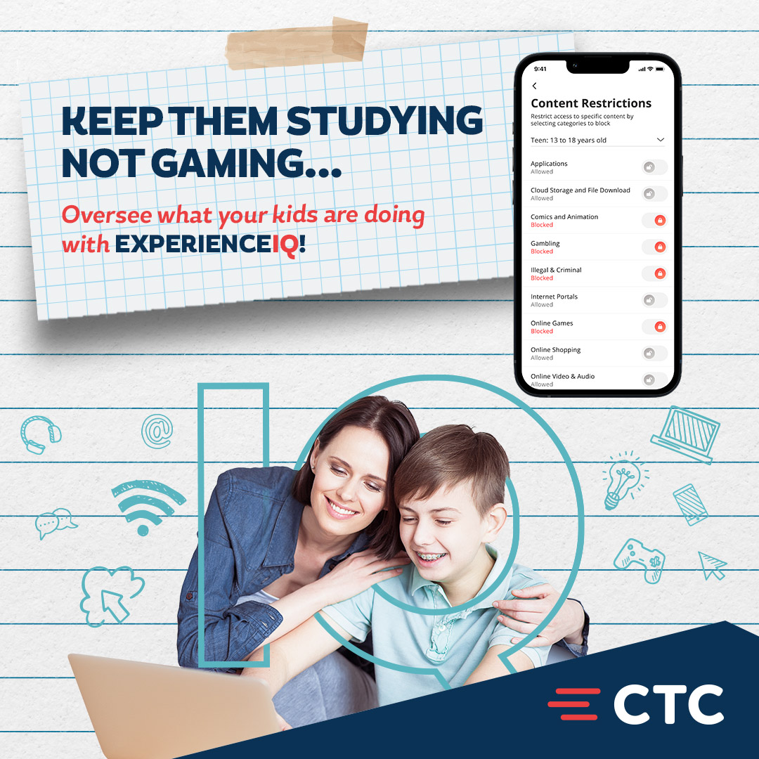 ConnectCTC's tweet photo. Make homework come first with ExperienceIQ. Now you can control your family's screen time, filter online content, and manage your network. Sign up and get 2 months free. GigaSpire required.
๐Learn more at https://t.co/NV3h5tly5S.
#completewifi #experienceiq https://t.co/wzNxnySvT1