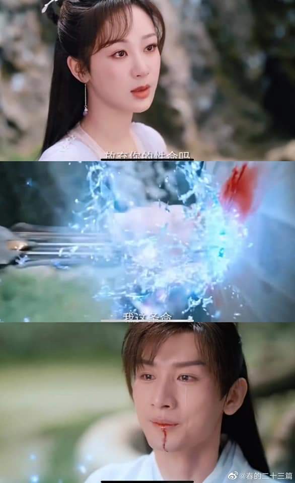 corazon_asia's tweet photo. #Spoilers SPOILERS 

Bueno, ya vamos a comenzar a llorar 😭
1. #Lovelikethegalaxy
 2. #ImmortalSamsara
3.  #LoveBetweenFairyandFevil 

¿Cuál de estos Cdramas están viendo? 

Yo estoy viendo 1 y el 3. 

☆Serenity https://t.co/lePLMU2Ark