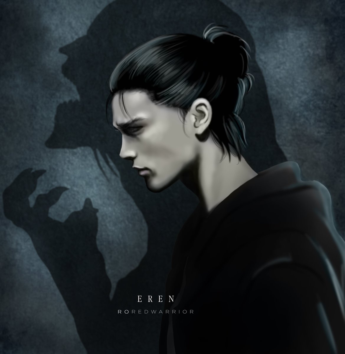 If you think it looks a lot like Sandman posters, you are right #ErenJaeger #erenyeager #ShingekiNoKyojin #AttackOnTitan