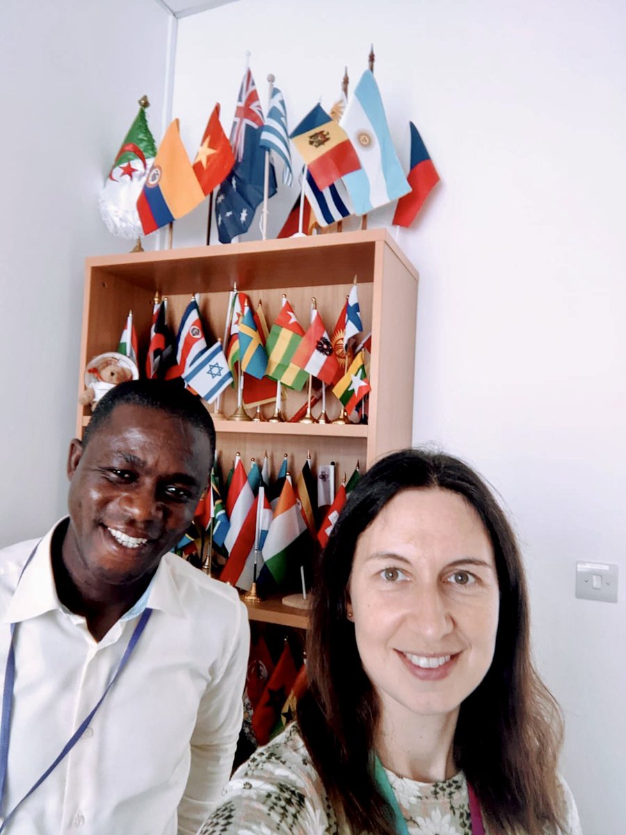 Today we welcomed our first international visitor from Ghana 🇬🇭to our new <a href="/YESIUoY/">YESI</a> offices. Looking forward to more #environmental #sustainability research collaborations with <a href="/pantwiagyei/">Philip Antwi-Agyei</a> &amp; others at <a href="/KNUSTGH/">Kwame Nkrumah University of Science and Technology</a>