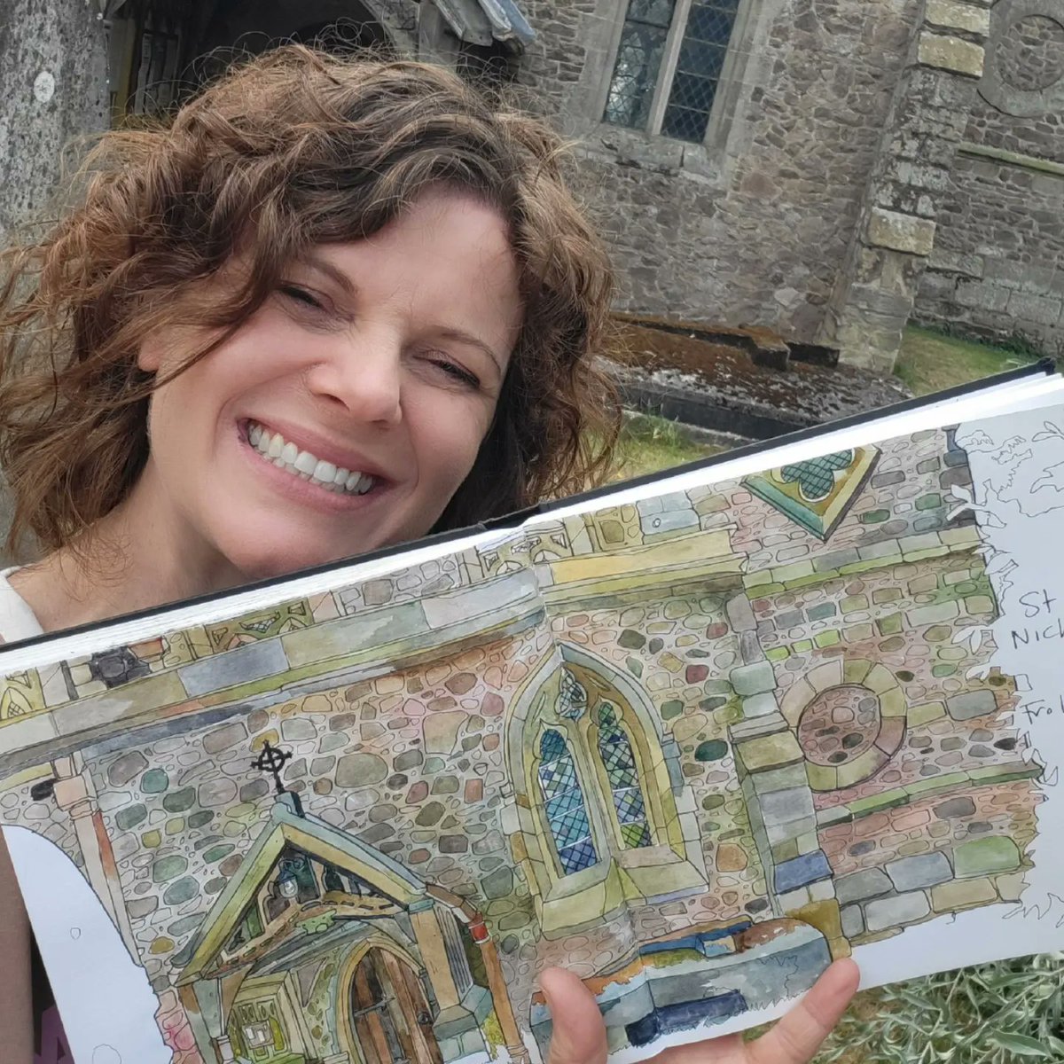 Hayley Draws Churches tweet media