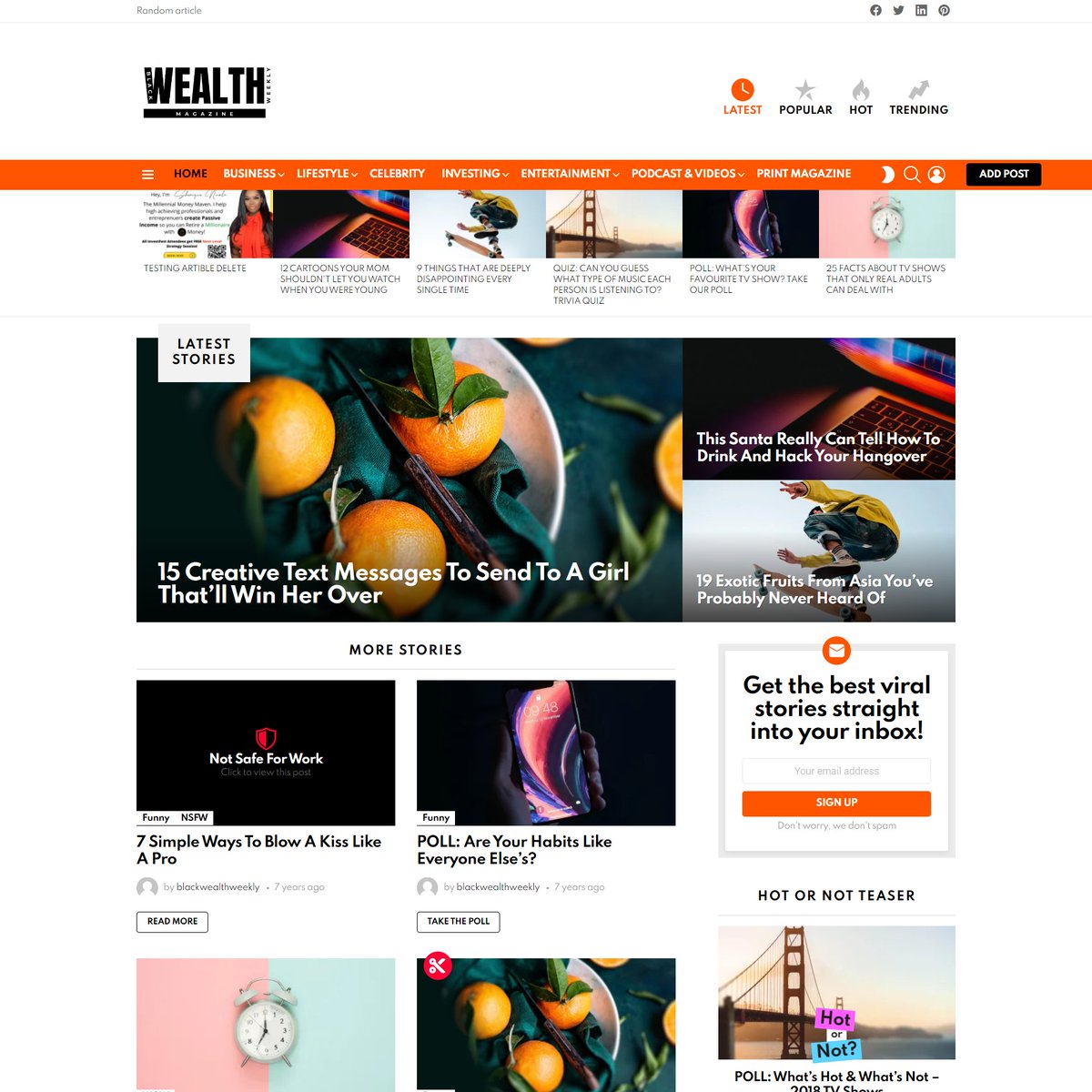kumartapos408's tweet photo. #wordpress #blogwebsite
#EducationalWebsite #Udemy
#Webdesign
#landingpage
#blogwebsite
#newswebsite
#magazineWebsite
#landingpagedesign
#migrateWebsite
#webdevelopment
#Fortnite #PINKVENOM #wordpresswebsite
Hire me :https://t.co/sVyqAHqCSM https://t.co/EUblcJu5Xy