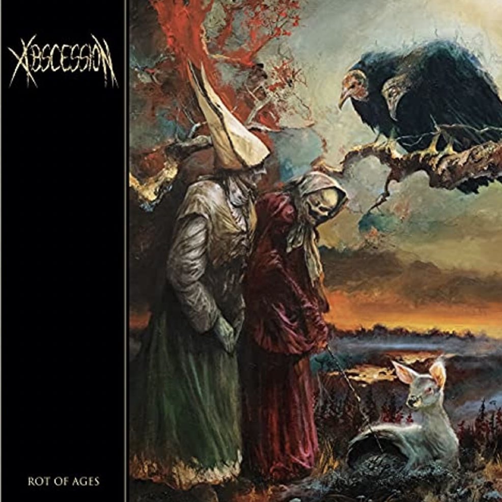 CoreyMirisola's tweet photo. Todays drivin home tunes. Absolutely incredible album and the album art is sick as well. I love this thing 🤘🏻#Abscession https://t.co/xD3JV6HFBv