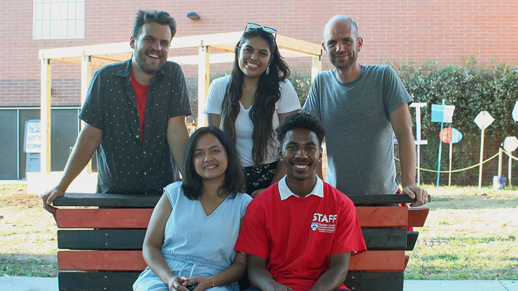 This month the West Philadelphia High School design/build summer program, part of an ongoing partnership between PennPraxis and <a href="/TheNetterCenter/">The Netter Center</a>, culminated in a community celebration of a space built by and for the high school’s students.