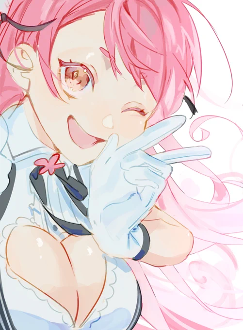 #にじさんじ五十音順に描いたら童田明治の時には画力上がってる説 #愛美術館 