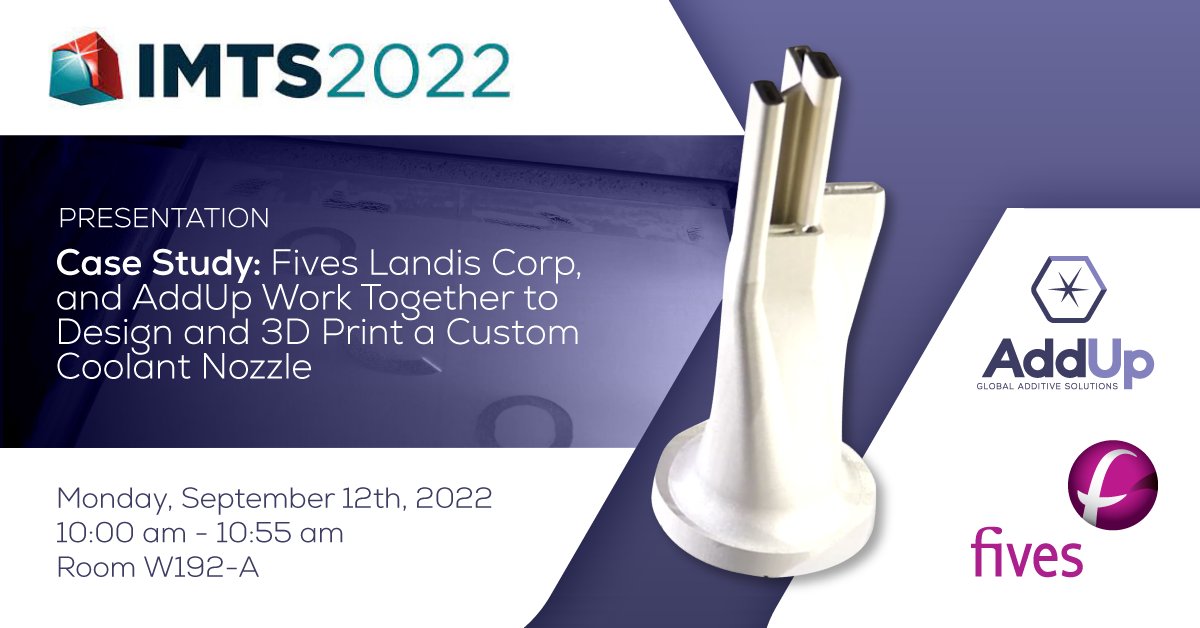 AddUp is excited to present a case study at the upcoming IMTS! This presentation will show how #additivemanufacturing is used in the tooling industry. Read more here: addupsolutions.com/downloads/meta…