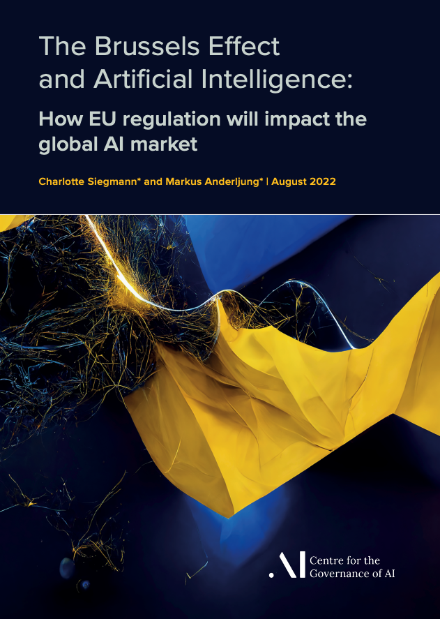 EU policymakers want the EU to become a regulatory superpower in AI. Will they succeed? Will EU AI regulation have global effects, producing a Brussels Effect? 

@LotteSiegmann and I just published a report looking into the question. 

governance.ai/research-paper…