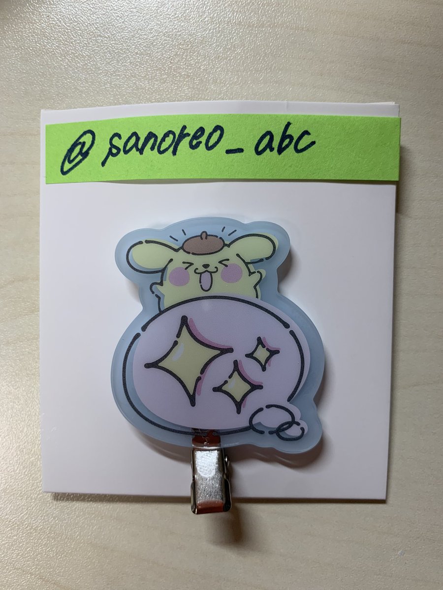 sanoreo_abc's tweet photo. サンリオ ふきだしみたいな前髪クリップ
【交換】

譲）ポムポムプリン

求）同種 クロミ・同異種 マイメロディ

郵送のみでのお取引となります🙇🏻‍♀️
検索からもお気軽にお声がけ下さい https://t.co/Zb73wxcaQi