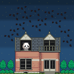 Pandas be on the lookout 👀😈 Mint in 3.5 hours! 🐼