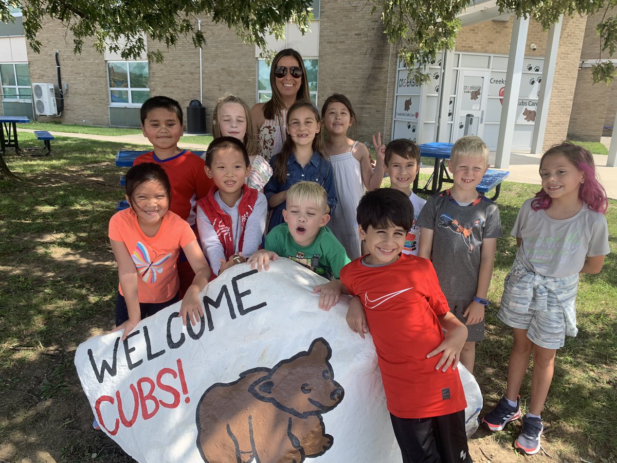 Second graders A-L had a fantastic first day!! @Creekwidetweet #WEareLakota #NeedToSucceedCECS