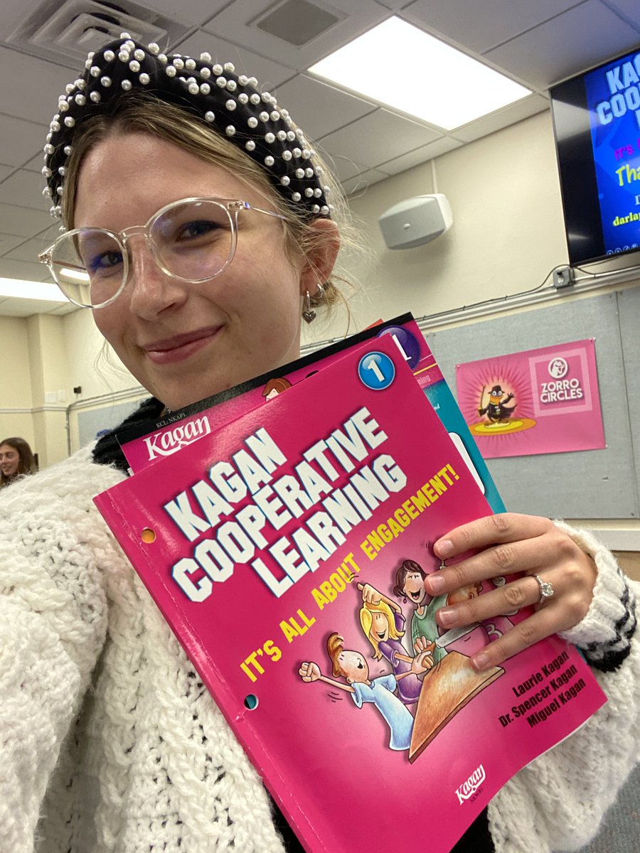 MsMiaGoodman's tweet photo. Thanks @NSSD112 for the amazing birthday gift of Kagan training today! What a fun way to spend my 26th birthday! 🥳🥳 https://t.co/yMWSXf3ahv