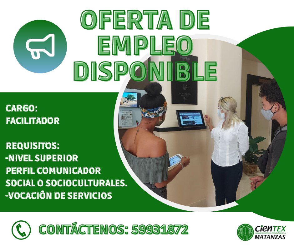 CientexMatanzas's tweet photo. Disponible 🔥📣
@lisbalseiro @Lisbetms1 @Comunicadoraep1 @EtecsaMatanzas @BMWEspana @EmpresaMatanzas @epfomtz @RoberCubaAcn @leyda_finale @universidad_um @taboamerino @mariofsabines @Mirlenia2 https://t.co/vJyyvT3xdj