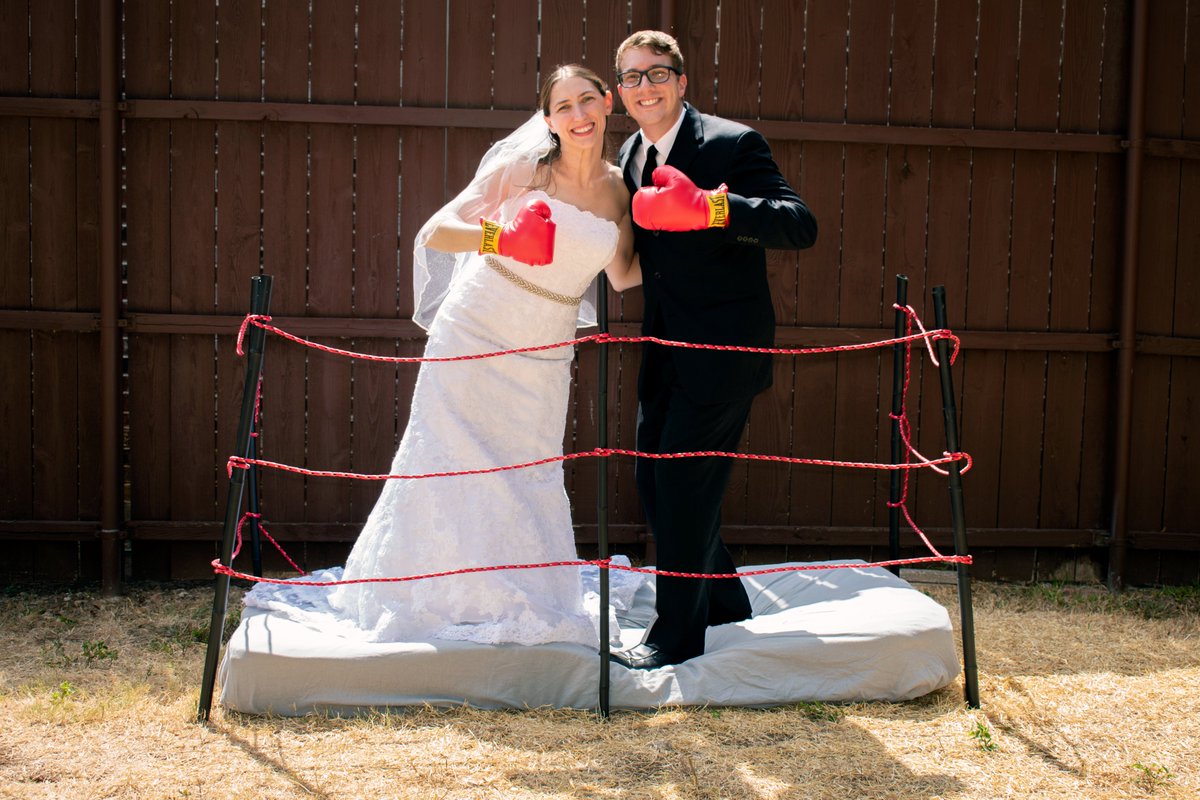 DejaV42's tweet photo. A wedding ring built for two! #gish2022 #teamgnomad https://t.co/wGbUB4idJo