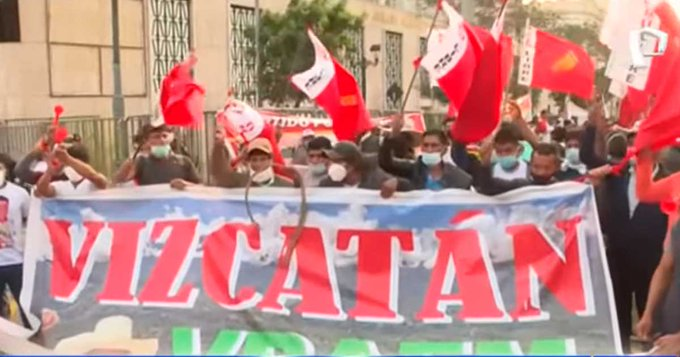 HuaylasenM's tweet photo. Más de 2 mil Ronderos amenazan con tomar Lima en los próximos días y declararse en movilización permanente https://t.co/0iVylSWeKi #RondasCampesinas #PedroCastilloTe #CUNARC #CONAR #ValentínSanchez #VacanciaYa #corrupción @Pusycat2017
@jflores1709 @bernal_trevino https://t.co/khqA7uhaFX