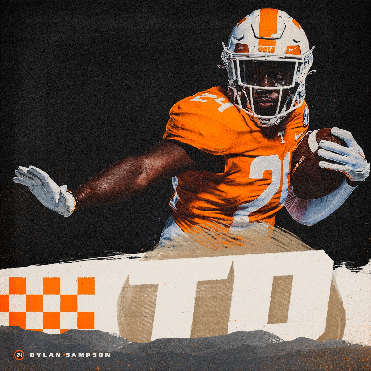 Vol_Football's tweet photo. Dylan, checkerboards. 
Checkerboards, Dylan. 🤝

TD → @dylans21527 https://t.co/qrnlqMlVVh
