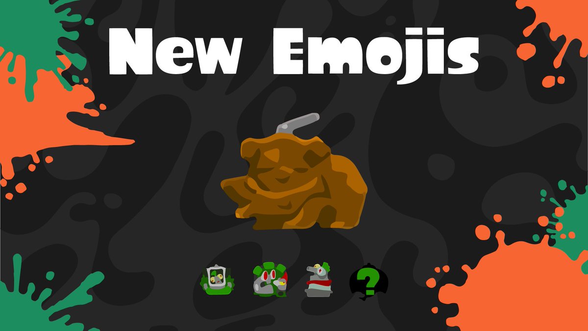 ChillCafeDC's tweet photo. Our first emoji pack is brought to you by Grizzco Industries! (Be sure to stop by Grizzco Industries today to start your very rewarding egg-gathering career!) Join Krisp-e Squid today to gain access to these emojis and more: https://t.co/SjmCxkDji6 #Splatoon #KrispeSquid https://t.co/Qx8S67yizv