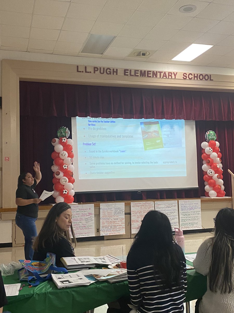 MrsCMontoya's tweet photo. Our awesome 3rd-5th grade teachers led our campus expectations for Eureka implementation this morning! 🤩👏🏼 Proud to have these amazing teachers serve our students! @PughRamsHISD @TheMrInfante @eli_matehuala @MsMartinezG https://t.co/EeL2Ei5bvX