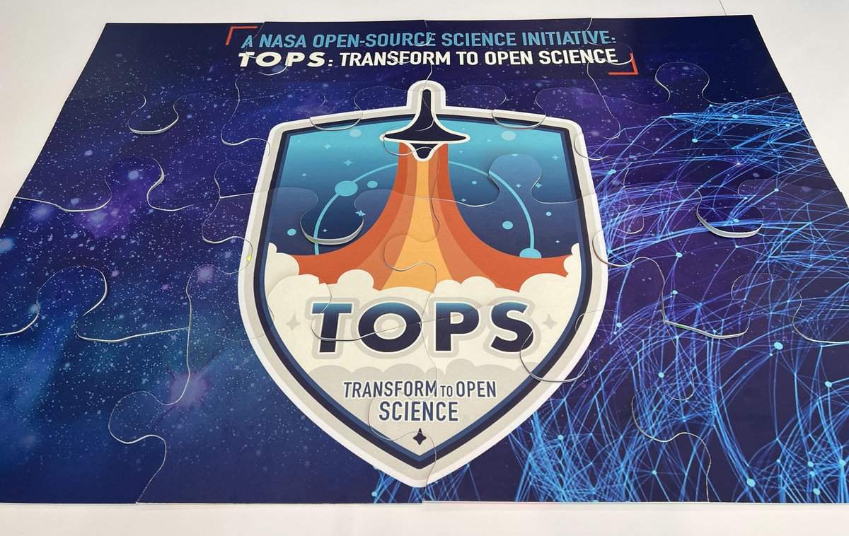 ToOpenScience's tweet photo. To build an equitable and diverse #OpenScience community, everyone is part of the puzzle! TOPS at #SNC22 #justiceingeoscience https://t.co/69kq11h42p