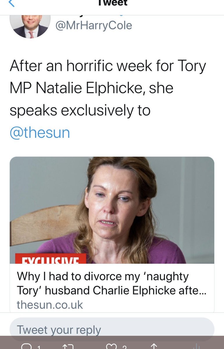fortyfive_rpm's tweet image. The MP for this area, Elphicke there, promoting the S*n.
Remember the last time she was in the S*n and trousered £25,000 . . .