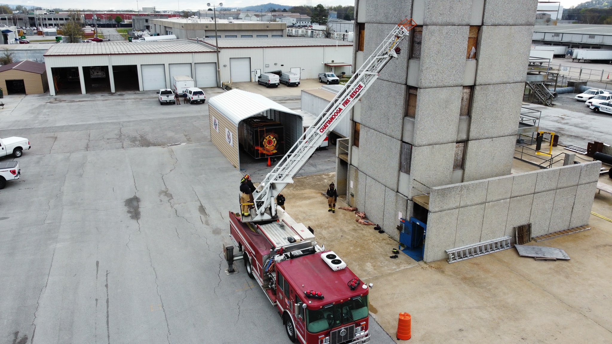 Chattanooga Fire Department on Twitter "Live fire drills are conducted