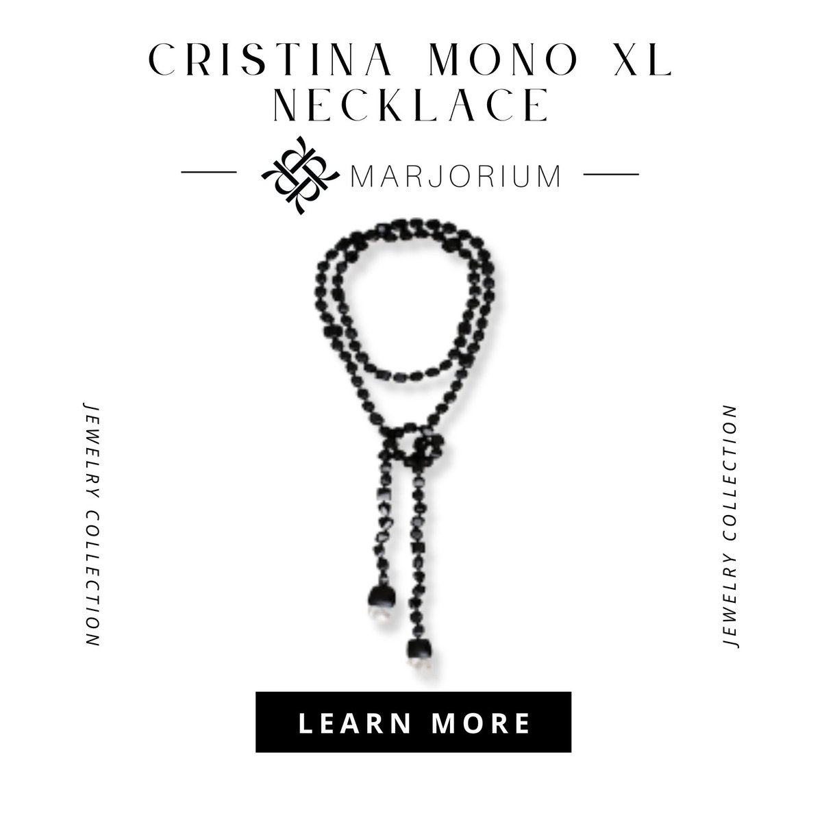 Marjorium Fashion Accessories include beautiful handmade jewelry that will make a statement! This Cristina Mono XL Necklace will pair nicely with any outfit! 💎✨

Explore our collection today!: loom.ly/ji8oqdk 🤩

#fashion #jewelry #luxury #learnmore <a href="/MarjorieRenner/">Marjorie Renner</a>