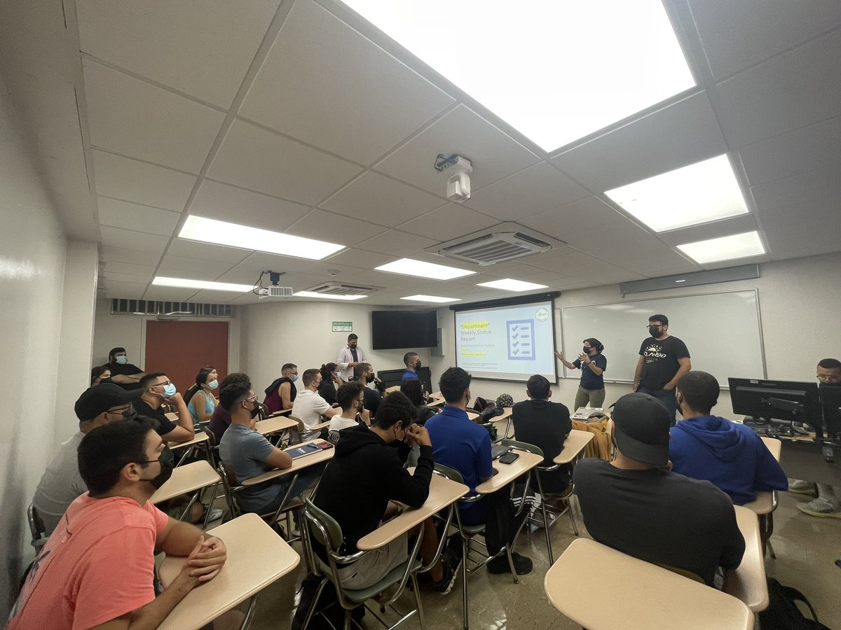 HpvcUprm's tweet photo. We are ready for a new challenge! Today, 28 members began a new journey to be better engineers and prepare for the next ASME E-Fest!
#hpvc #uprm #uprmayaguez #mechanicalengineering #electricalengineering #industrialengineering https://t.co/qUJVZjZCgm