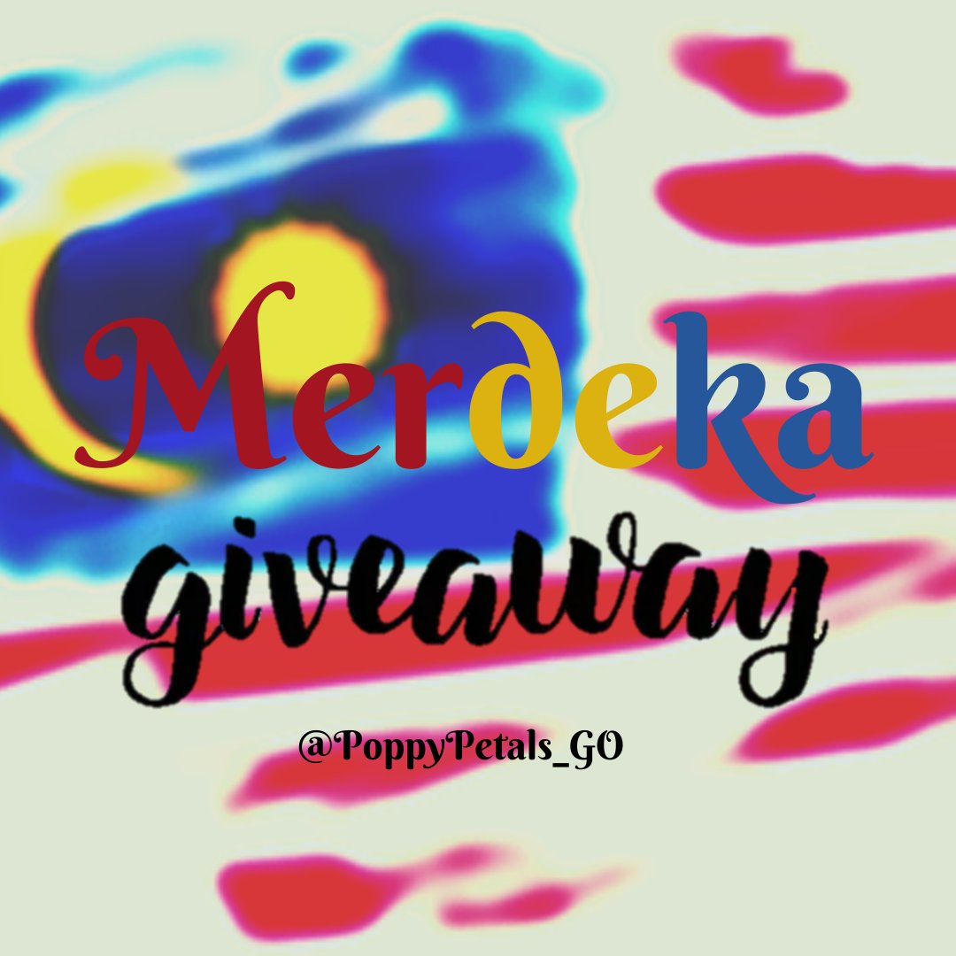 PoppyPetals_GO's tweet image. Celebrate Merdeka with @PoppyPetals_GO 🥳 

2 Winner will be select with secret amount! To enter, please refer 2nd pic ^^ 

📌 Will end on 31st August ❤️ 

#KPOP #MALAYSIA #GIVEAWAY