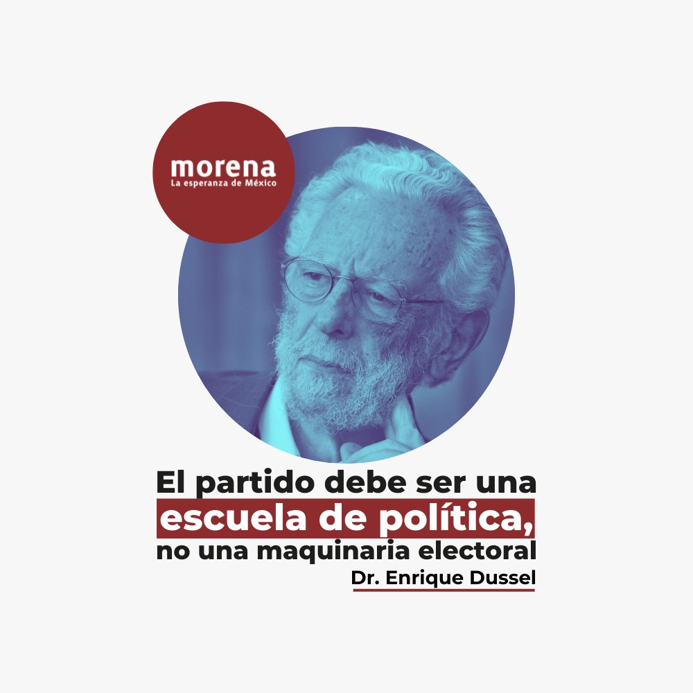 SnefycpM's tweet photo. ¡La #formaciónpolítica es clave para la revolución de las conciencias!

#MilitanciaÉticayPolítica
@EnriqueDussel
@PartidoMorenaMx https://t.co/EmyPX3GU33