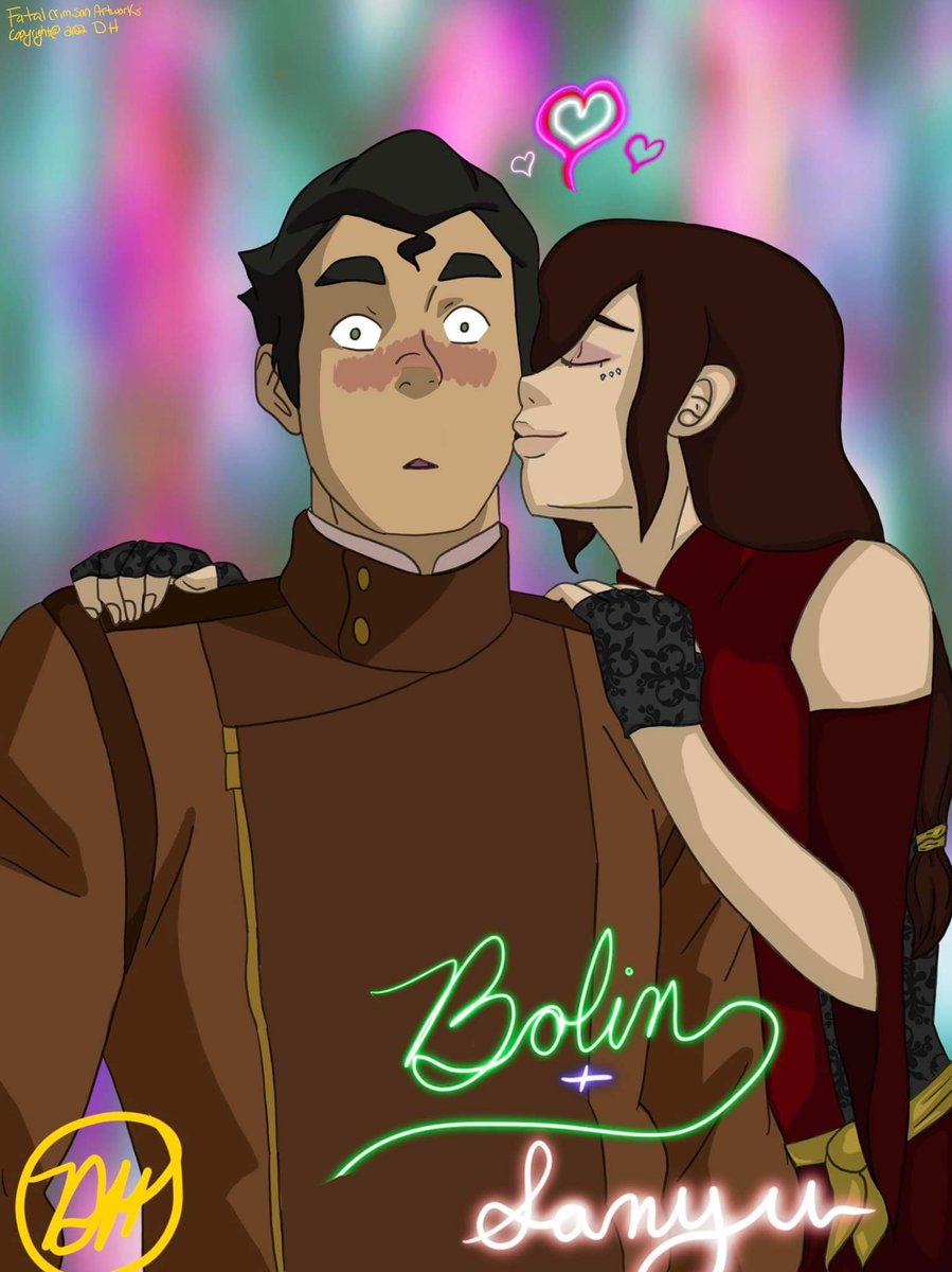 DevonSimon18's tweet photo. Decided why not?! I'll make my firebender oc, Sanyu, with my favorite man Bolin #avatar #legendofkorra #lok #atla #avatarLegendofKorra https://t.co/L6bPlqT1yS