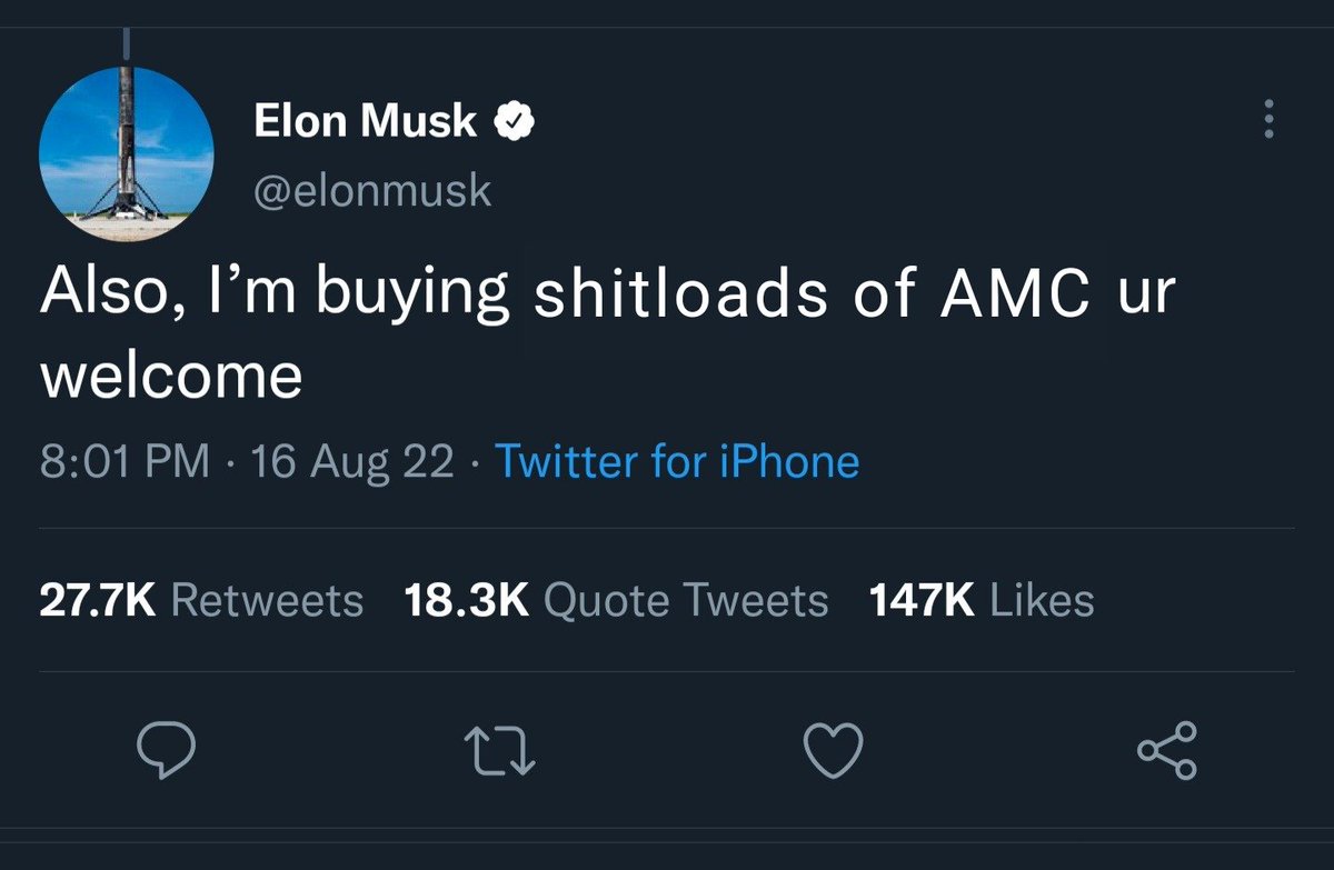 SalMemeLord's tweet photo. Oh shit.
$AMC https://t.co/NjOKuxh2kH
