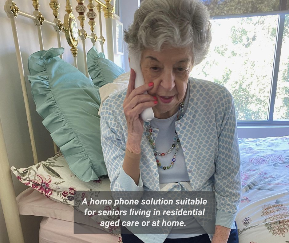 myhomefone's tweet photo. A simple home phone solution to keep you #connected 
#agedcare #assistedliving  #supportedliving #retirementliving #caretechnology  #smarttechnology  #seniors #talkingagedcare  #independentliving #pensioners #beconnectedau #residentialcare #stayconnected  #Homephone #myhomefone https://t.co/dT7opPuFZi