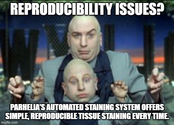 ParheliaBio's tweet photo. Reproducibility Issues?
Manual tissue staining can result in a multitude of variability issues due to the human element.
Reduce your variability and increase reproducibility with the Parhelia Automated Tissue Staining System.
#parheliabio #reproducibility #tissuestaining https://t.co/FuNNLxpX36