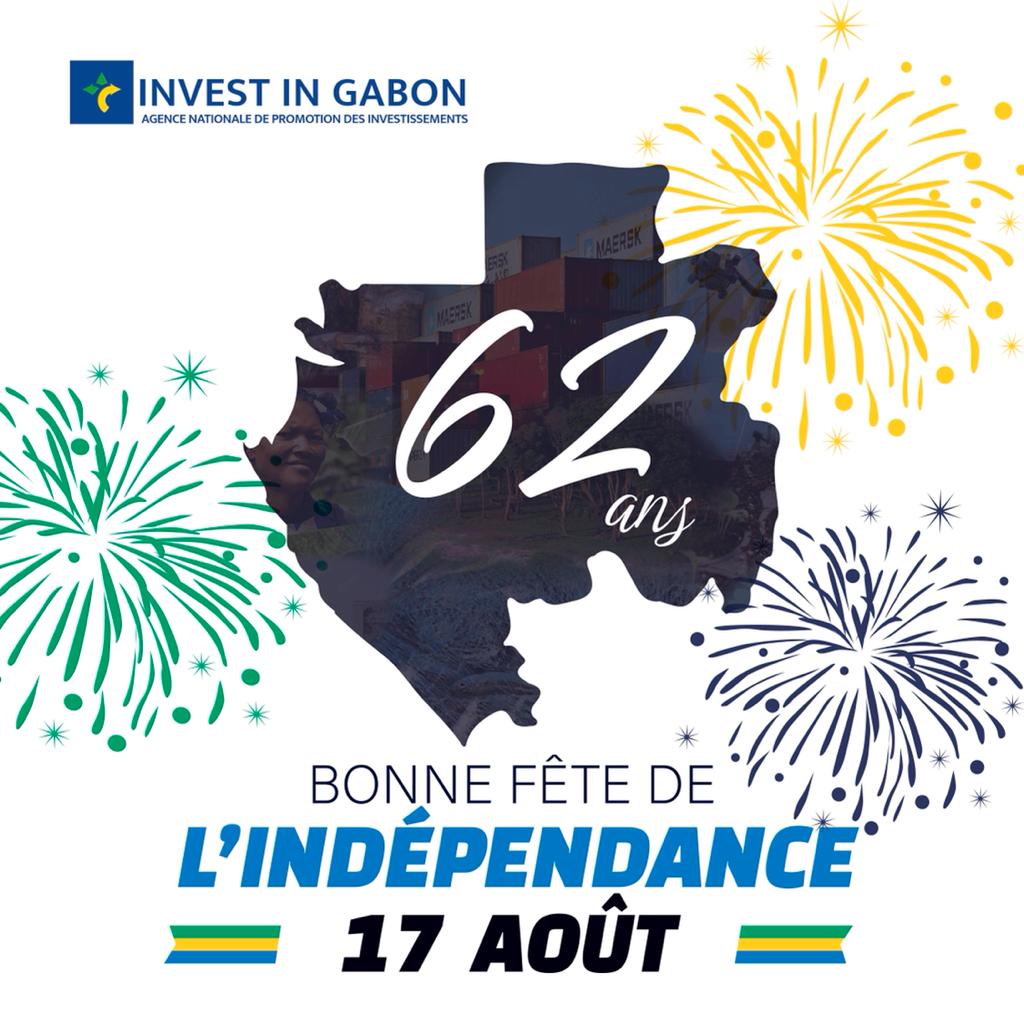 🔴 L'ANPI-Gabon vous souhaite une bonne fête de l'Indépendance 🇬🇦