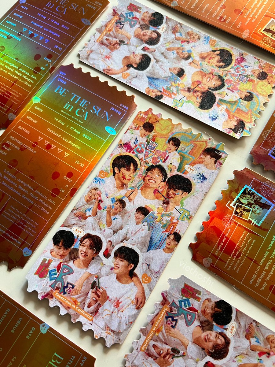 viethoshi's tweet photo. Hi LA Carats! I’ll be handing out 250 SVT commemorative concert tickets tomorrow at The Forum around noon~ 🥹 If you can show me your membership (digital or physical card) you can claim an extra freebie as well (supplies limited). See you all there 🧡#BeTheSuninLA #SEVENTEENinLA https://t.co/za26WBLAHO