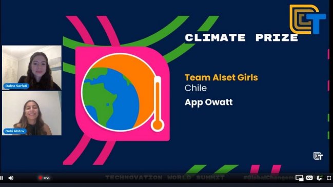 Cooperativa's tweet photo. Owatt, la app que coronó a adolescentes chilenas como las mejores del mundo en tecnología #CooperativaContigo https://t.co/xesELnG2kE https://t.co/oWlnOJYx7Z