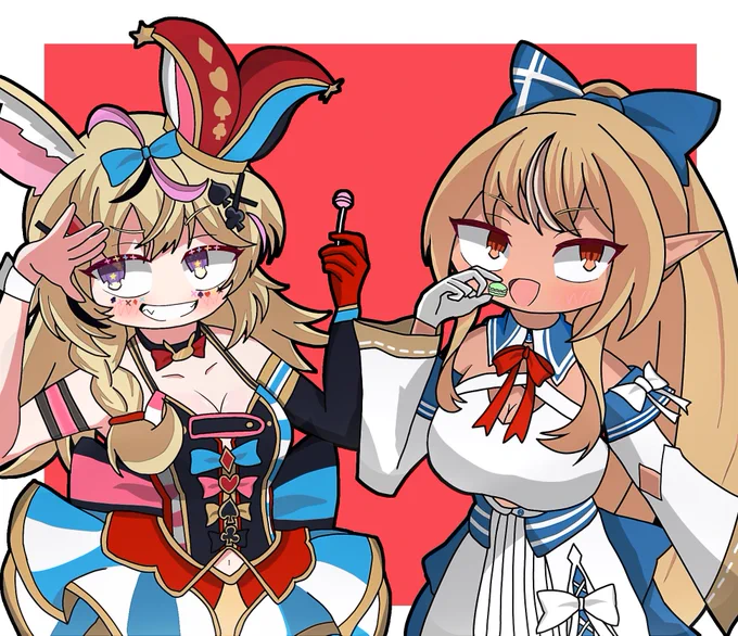 ホロ絵師ですよしなに
 #夏休みはフォロワーさんが増える 