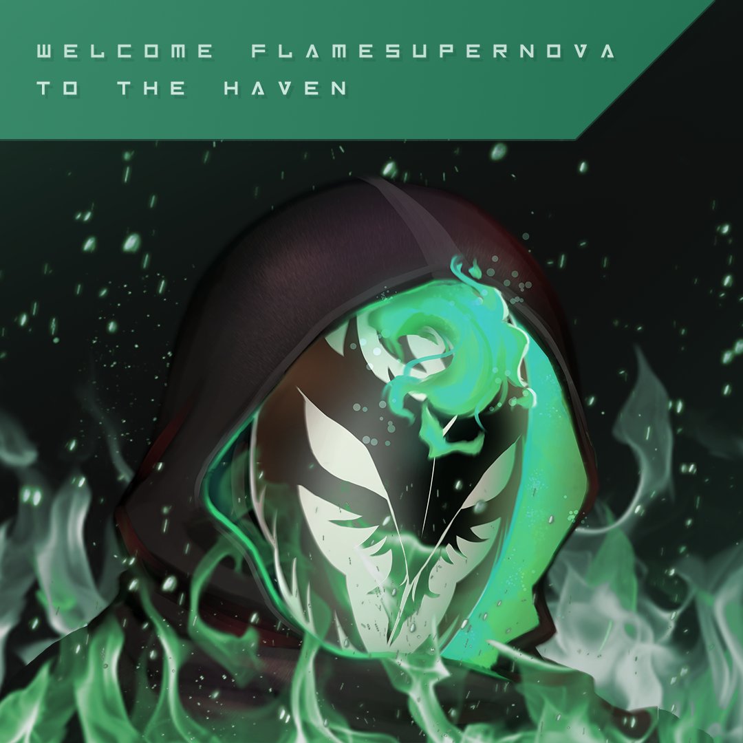 serenity_charms's tweet photo. Welcoming our first official streamer for Serenity! @FlameSupernova joins the Haven! Very excited for our partnership and can't wait to see what the future holds!

Welcome to the Haven! 🕊️ https://t.co/PnNbRh1VHl
