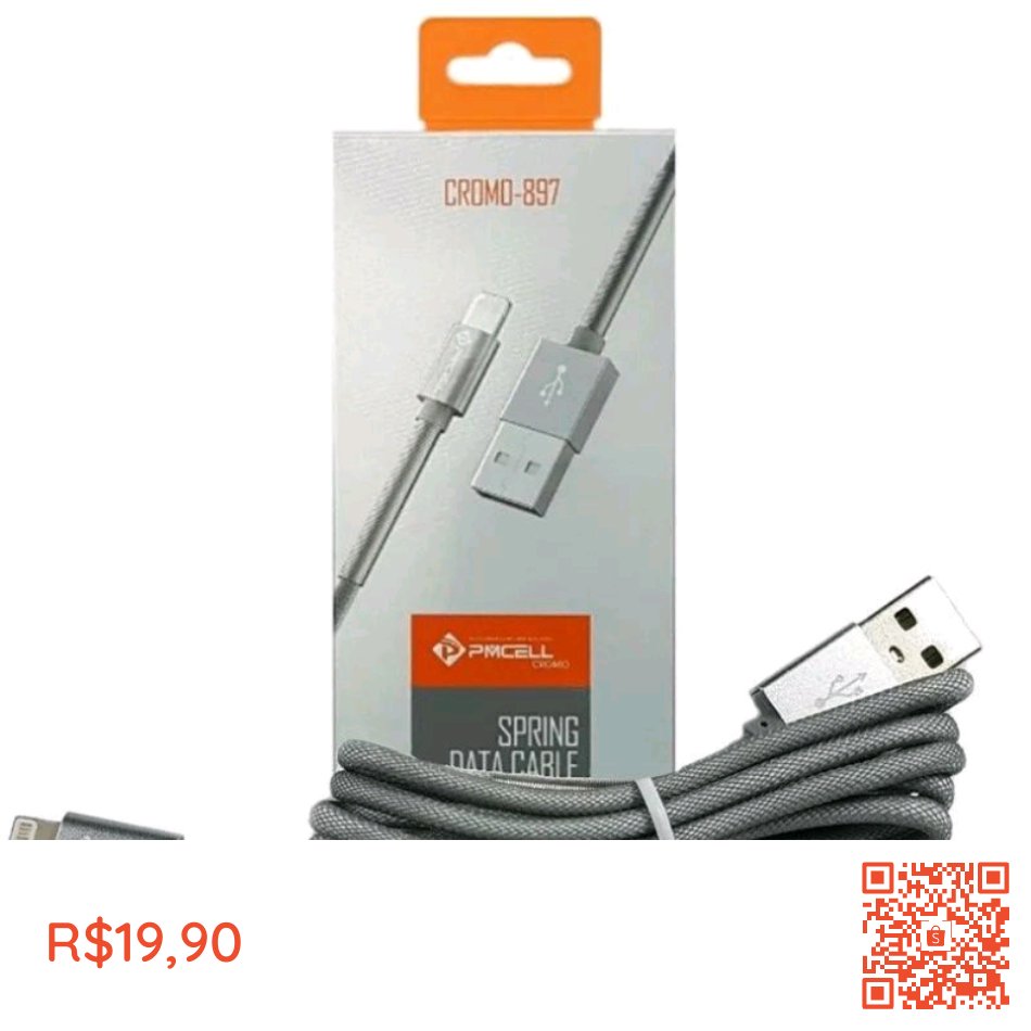 WalleConect's tweet photo. Chama nesse Cabo de Dados para Iphone - Lightning em METAL - CB 22 IOS por R$19,90. Encontre na Shopee agora! https://t.co/SW2FO5FN6t #ShopeeBR https://t.co/B6IKZ7iWIF