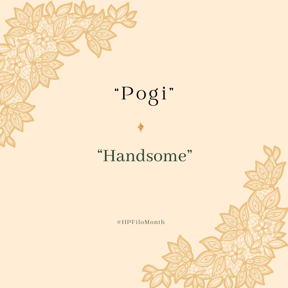 DHrPhilippines's tweet photo. Day 17 of #HPFilomonth 🧡

QRT this post and use the word, or English phrases below! 
🔅Any pairing is open
🔅Any form of writing/art is welcome! https://t.co/13bti2VQHv