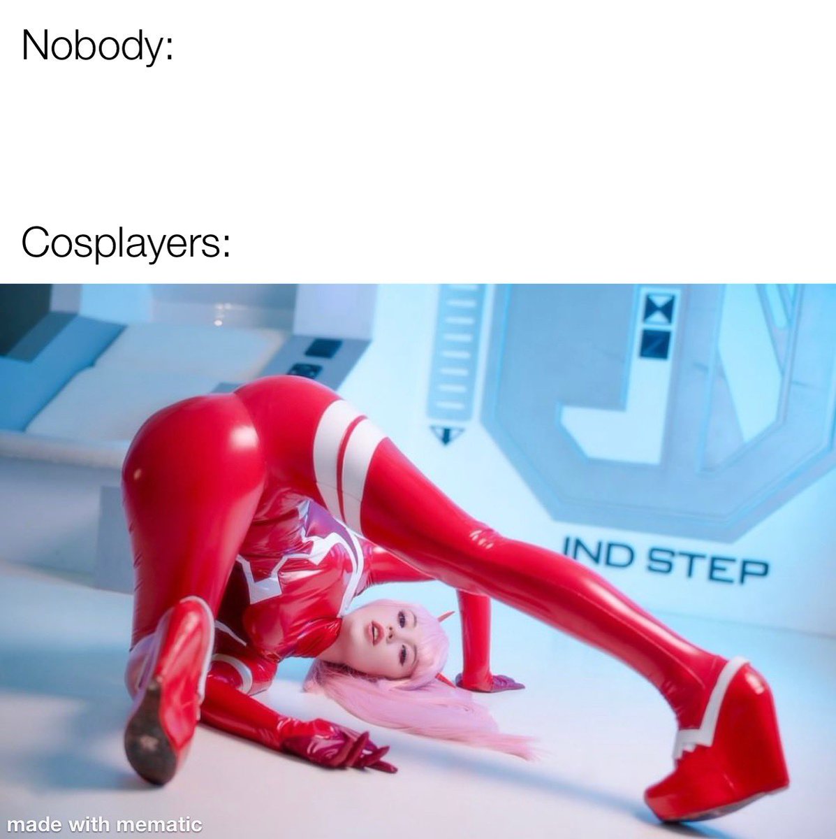 Im sorry I had too 🤣 

#dankmemes #cosplaymeme