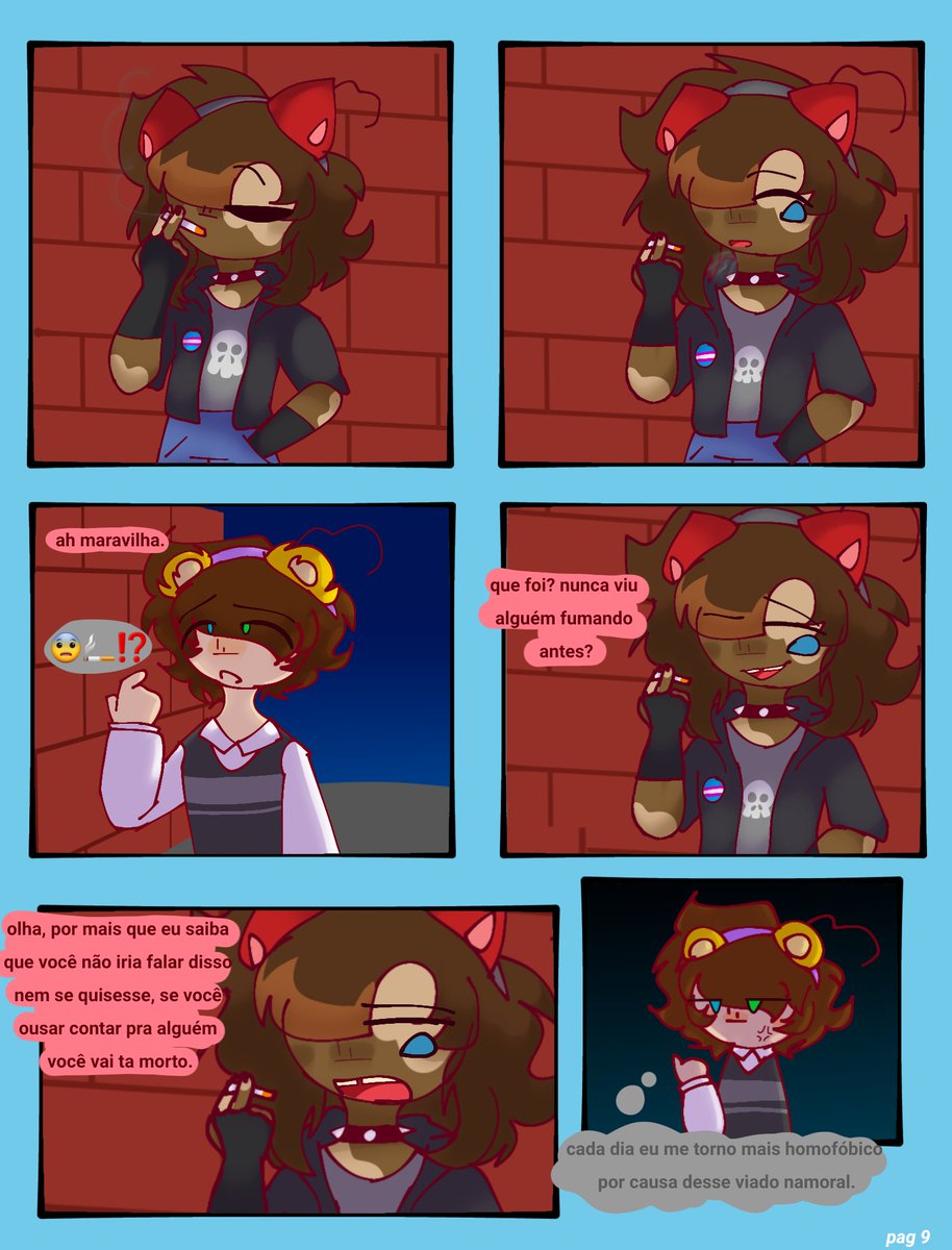 TheWhiteCat___'s tweet photo. tw:cigarro? tem gente q tem gatilho com isso eu acho, sla eu tinha🧚

fumante 😨⁉️
-
-
-
-
-
-
-
-
-
#FNAF #comic #fnafcomic https://t.co/gjESYKwsiA