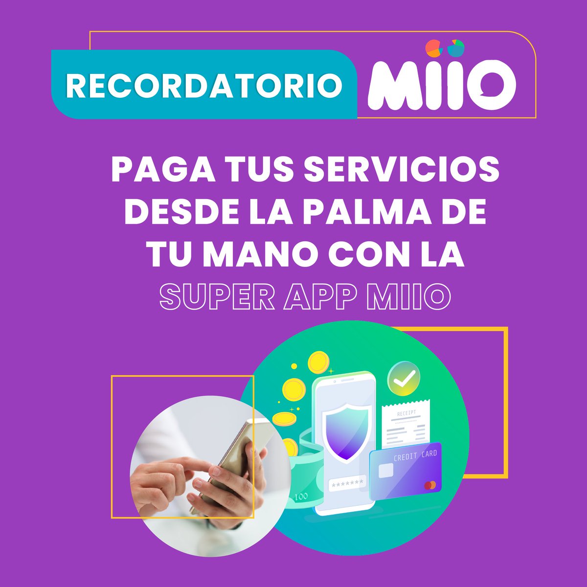 miio_mx's tweet photo. Con la #SuperAppMiio evita las filas, paga tus servicios desde la aplicación y recibe tus ganancias.

#DejaQueMiio te regrese una lanita🫰🏼 https://t.co/nLOROuW3ny