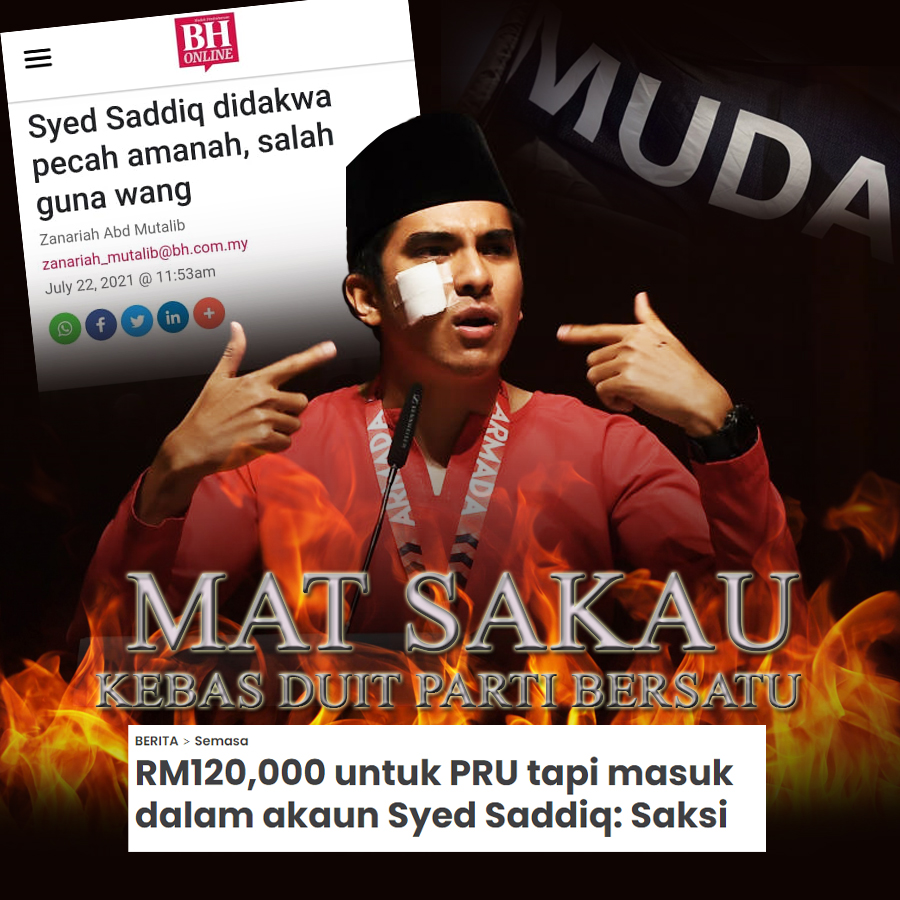 AhmadAlbabLah's tweet photo. Muda-muda dah jadi Mat Sakau. Pencapaian terhebat pemimpin Muda. Kah kah kah. #syedsaddiq #kleptokrasi #politikmalaysia #malaysia #najibrazak #muda #pakatanharapan #barisannasional #perikatannasional #songlap #tidakamanah https://t.co/F4t8cozxho