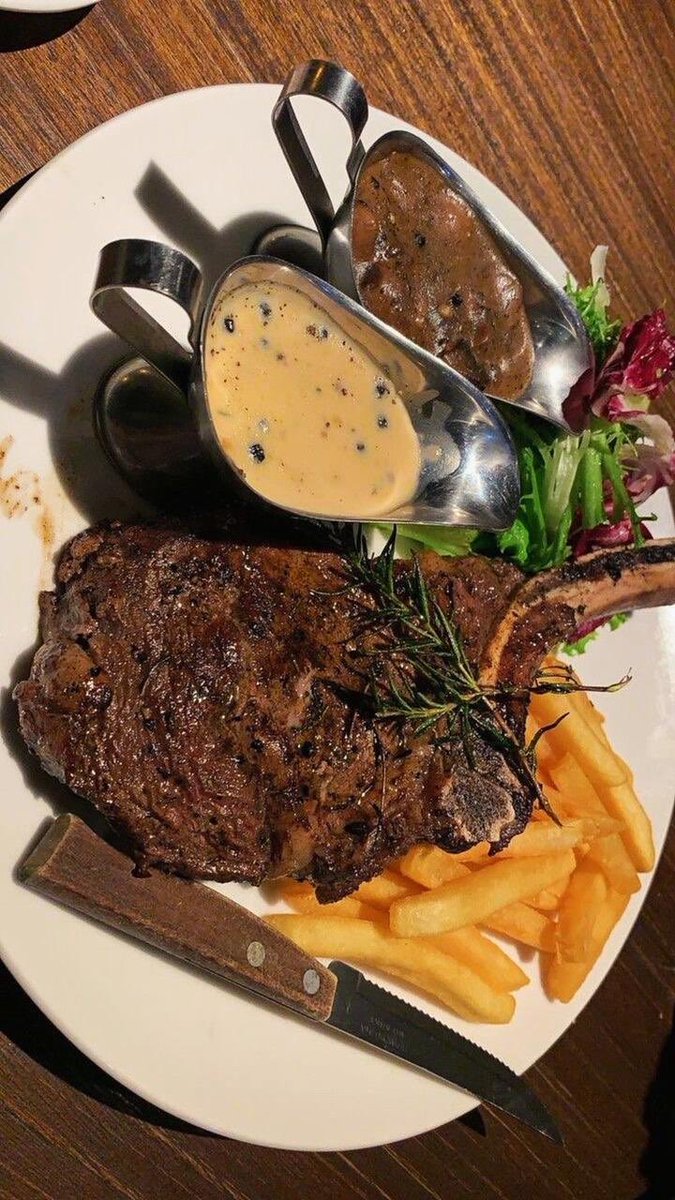 AnneAmelia55's tweet photo. New taste #dinner #delish #steak https://t.co/muVJEtn02r