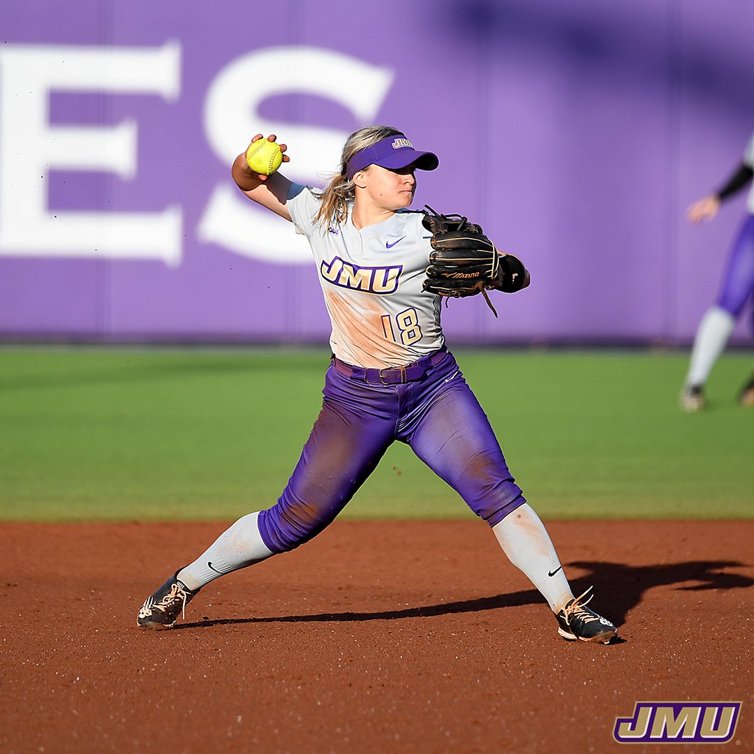 JMUSoftball's tweet photo. Happy Birthday to #18 Morgan Mesaros!

Hope you had a day full of celebration!

#GoDukes https://t.co/g1il5IxO7L