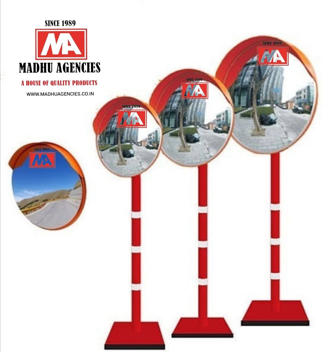 anmolgupta3105's tweet photo. #convexmirror #roadsafety #poles #diametre #blindturns #NationalHighwaysAuthorityOfIndia #chiefengineer #Delhi @nitin_gadkari
@N_Hiranandani
@PMOIndia
@makeinindia

https://t.co/jJz3zHXyc9

Madhu Agencies- Serving Since 1989. https://t.co/pbRVN4ip8s