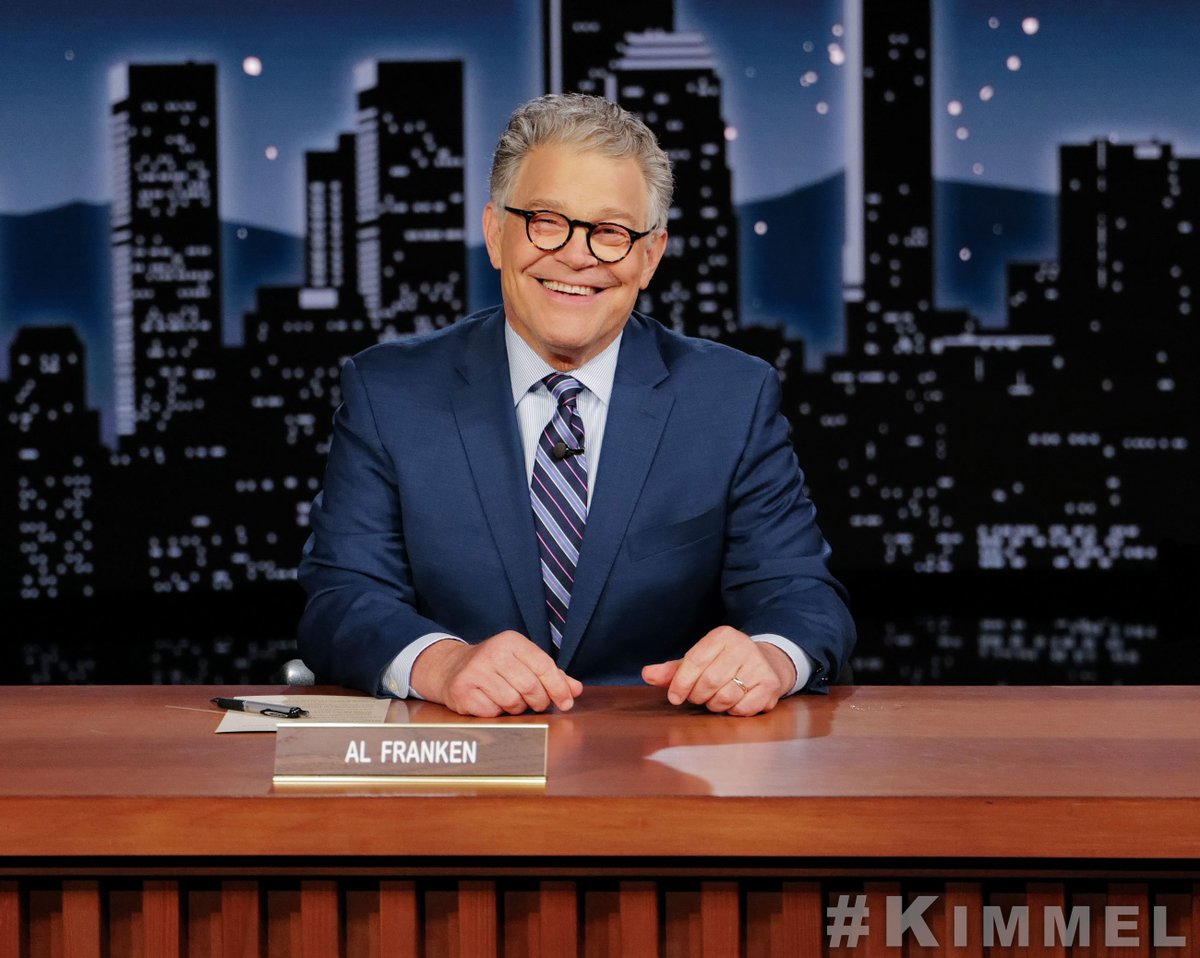 Hosting <a href="/JimmyKimmelLive/">Jimmy Kimmel Live</a> tonight! I wish they had told me we tape it live! Now I’m REALLY nervous! Tune in on ABC  at 10:35 p.m. (CST) / 11:35 p.m. (EST), check your local listing.