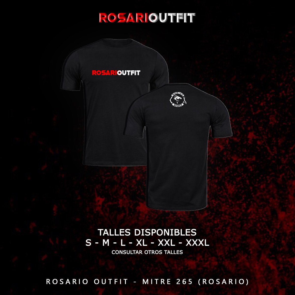 RosarioOutfit's tweet photo. 🕋🕋 Prendas oficiales de #RosarioOutfit ya disponibles en nuestro local, las podes encargar en calle Mitre 265 (Rosario). 

Pronto envíos a todas las localidades. 🛵 https://t.co/45oe4F8oJX