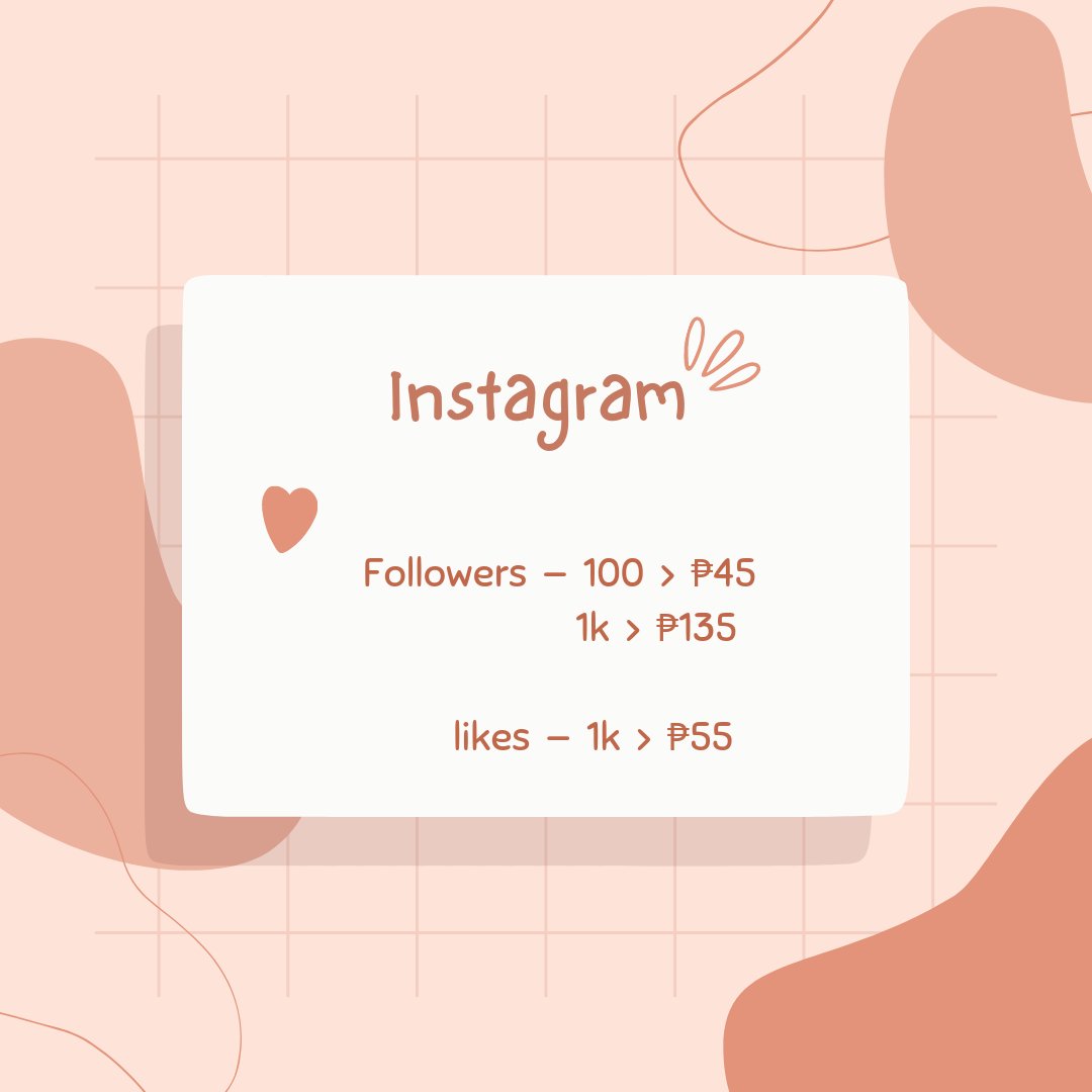 frescodefruta's tweet photo. Hi everyone, I have social media booster here! Want to make your account known? It's your chance to avail socmed booster deals! Kindly dm us for inquiries ♥️ premium accounts *updated price list https://t.co/ZeVSVw1SsI